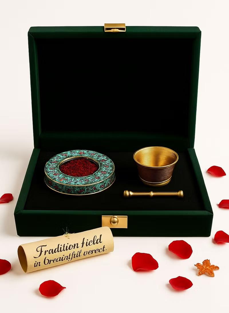 Saffron 10 Grams Iranian Super Negin Premium Green Box