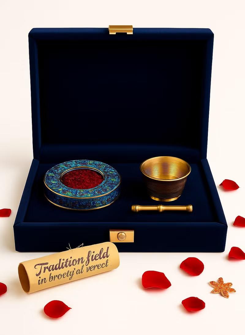 Saffron 10 Grams Iranian Super Negin Premium Blue Box